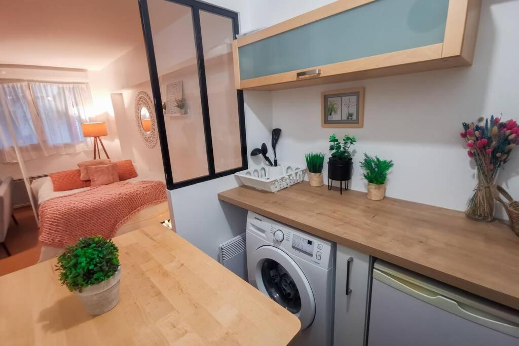 Le Confortable-Cosy Studio A 3 Minutes Du Metro Pantin Ngoại thất bức ảnh